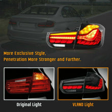 Smoked/Red LED Tail Lights For BMW 3 Series F30 M3 F80 2013-2018 Rear Lamps