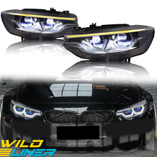 LED DRL Sequential Projector Headlights Assembly For BMW 4 Series F32 F36 F82 13-15