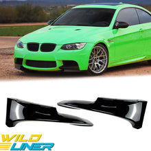 Gloss Black Front Bumper Splitter For BMW 3-Series E92/E93 Coupe M Sport 2009-2011