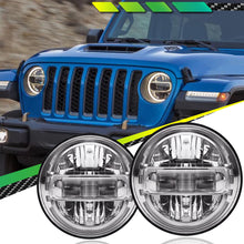 7 inch LED Headlights Assembly For Jeep Wrangler JK TJ CJ JL 1997-2018