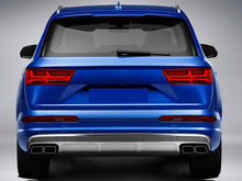 Black Stainless Steel Square Exhaust Tips for Audi Q7 3.0L V6 2016–2019 ( Gas Only)