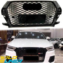 RSQ3 Style Honeycomb Front Grille for Audi Q3 8U 2016-2018