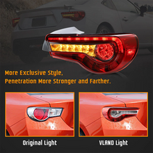 Red/Smoked LED Tail Lights For Toyota 86 / Subaru BRZ / Scion FR-S 2013-2020