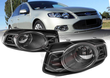 UPGRADE Fog Light Spot Driving Lamp KIT BLACK For Ford Falcon FG Ser 2 XT 2011-2014