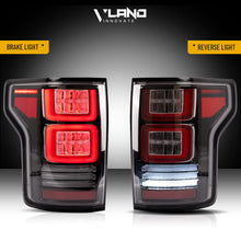 LED Tail Lights For Ford F-150 F150 2015-2018 LED Clear Lights Left+Right