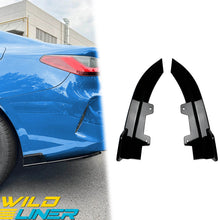 Rear Corner Cnards Side Air Splitters Kits For BMW 4 Series G22 G23 M Sport 2020+