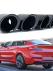 M Performance Exhaust Tips Black for BMW X3 G01 X4 G02 M-Sport 2018-2021
