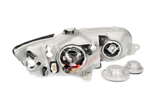 SET LH+RH Head Light (Chrome) Headlights For Holden Commodore VY S1 S2 2002-2004
