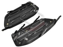 Pair LH+RH Fog Light Bezel Cover Black For Ford Falcon FG Series 2 MKII XT 2011-2014