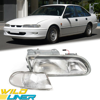 Right Hand Headlights Corner Lamp For Holden Commodore VR VS 1993-1997