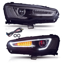 LED Devil Eyes Headlights DRL For 2008-2020 Mitsubishi LANCER