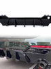 Gloss Black Rear Bumper Diffuser For BMW 4 Series G22 G23 Coupe M-Sport 2021-2023 di159