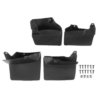 4x Front & Rear Splash Guard Mud Flap for Toyota LandCruiser Prado 90 1995-2003 w/o Fender Flares