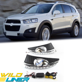 LED Daytime Running Light Fog Lamps For Chevrolet Captiva 2011-2013