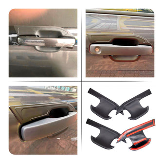4 x Door Handle Bowl Cover For Ford Ranger 2022 2023 XL XLS XLT Sport Platinum