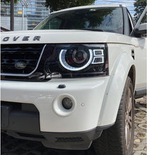 Pair LED Headlights For Land Rover Discovery 3 4 2010-2016 Without AFS Front Head Lamp L+R