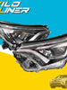 Pair LH+RH Head Light Front Lamp (LED) For Toyota RAV4 ASA40 2015~2018 SUV