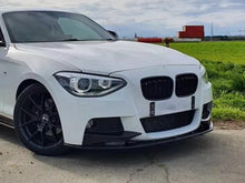 Gloss Black Front Bumper Splitter For BMW 1-Series F20/F21 M Sport 2012-2014