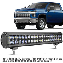 20inch Dual Row LED Work Driving Light Bar Spot Flood Combo Offroad Truck 4X4WD