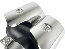 Black/Chrome Exhaust Tips for 2014-2018 Porsche Macan Base 2.0L et87