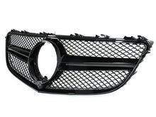 Black Front Mesh Grill for Mercedes C207/A207 Coupe 2014-2017