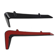 Gloss Black Front Fog Light Eyebrow Trim Cover for Land Rover Defender 110 2020-2024