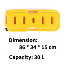 30L Jerry Can Heavy Duty Fuel Container With Holder Yellow Spare Container
