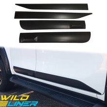 Matte Black Body Slim Side Door Cladding for Toyota Hilux 2015-2023 Moulds SR5 SR