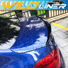 For Mercedes W205 C200 C250 C300 C63 Sedan 2015-2021 Gloss Black Rear Trunk Boot Spoiler