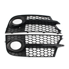 Front Bumper Fog Light Grill Cover For Audi TT MK2 S-LINE TTS 2011-2014