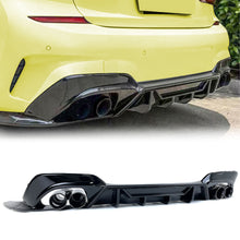 Gloss Black Rear Diffuser & Exhaust Tips for BMW G20 M340i Sedan 2019-2022