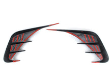 Gloss Black Rear Bumper Side Vent Splitter for BMW 3-Series G20 m340i 330i M-Sport 2019-2022