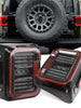 Rear Brake LED Tail Lights Stop Turn Signal Lamp for Jeep Wrangler JK JKU 2007-2018