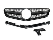 Gloss Black Mesh Front Grille For Mercedes-Benz E-Class W207 Coupe C207 2010–2013 PRE-LCI
