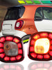 For Mercedes Benz Smart 453 Fortwo Forfour 2014-2019 LED Rear Light Tail Lamp Pair