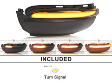 L+R Smoked LED Sequential Side Mirror Indicator for VW Golf MK6 GTI R20 Touran 2009-2013