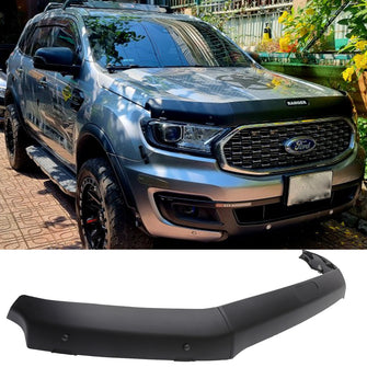 Matte Black Bonnet Protector Tinted Guard for Ford Ranger px2 px3 Raptor 2018-2022