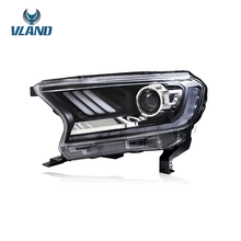 Full LED Projector Headlights for Ford Ranger PX2 PXS 2016-2020 with Sequential Indicators