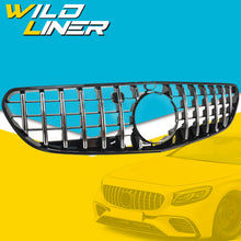 GTR Chrome Front Grille Grill for Mercedes Benz S Coupe C217 A217 2015-2017 fg181