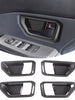 4pcs / Set Carbon Fiber ABS Inner Door Handle Trim For Toyota Land Cruiser FJ 2026+