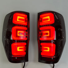 Pair LED Tail Lights Smoke For 2011-2020 Ford Ranger XLT XLS WILDTRAK PX1 PX2 PX3