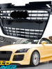 For 2006-2014 Audi TT MK2 8J Gloss Black Front Bumper Grille Grill