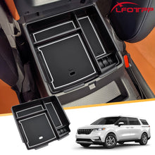 Car Centre Console Armrest Storage Box Tray For 2021-2025 Kia Carnival