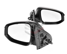 TYC Pair LH+RH Electric Door Mirror Black LED For Toyota Hilux 2015-2024