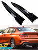 Glossy Black Rear Bumper Splitters Canards for BMW 3-Series G20 Sedan M-Sport 2019-2022 pre-LCI