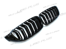 Gloss Black Front Kidney Grille Grill Dual Slat For BMW F32 F33 F36 M4 F82 F83 fg31