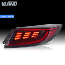 Red LED Tail lights for Toyota 86 Subaru BRZ 2022-2024 Rear Lamps