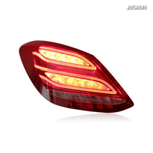 LED Tail Lights Assembly For Mercedes-Benz C Class W205 2016-2020 C450 AMG Rear Lamps