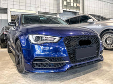 Badgeless For Audi A3 S3 8V 2014-2016 RS3 Style Grille Front Honeycomb Bumper Grille