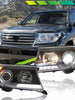 For Toyota Land Cruiser 2013-2015 LC200 LED Headlight Assembly Front Lamp Halogen